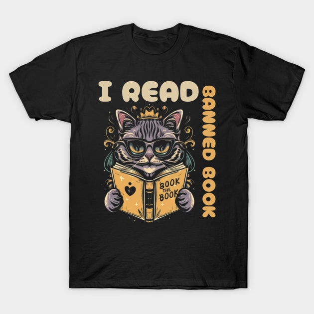 I read banned books T-Shirt by Aldrvnd